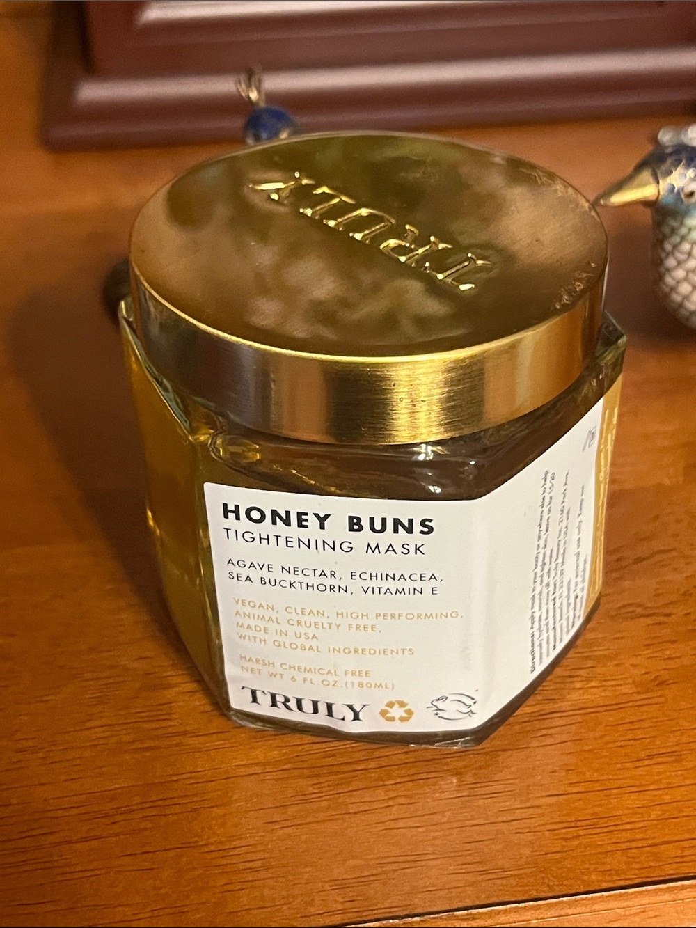 TRULY Honey Buns Tightening Mask - Gold Lid, White Label